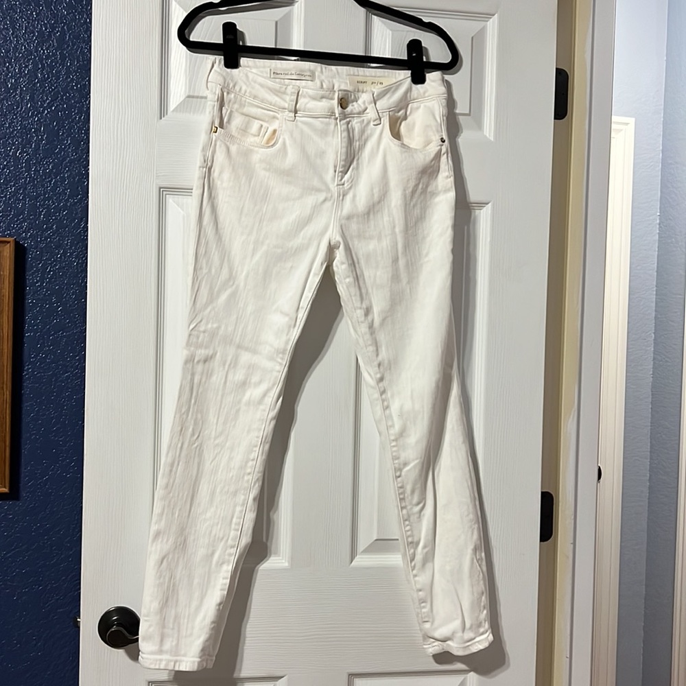 Pilcro White Jeans